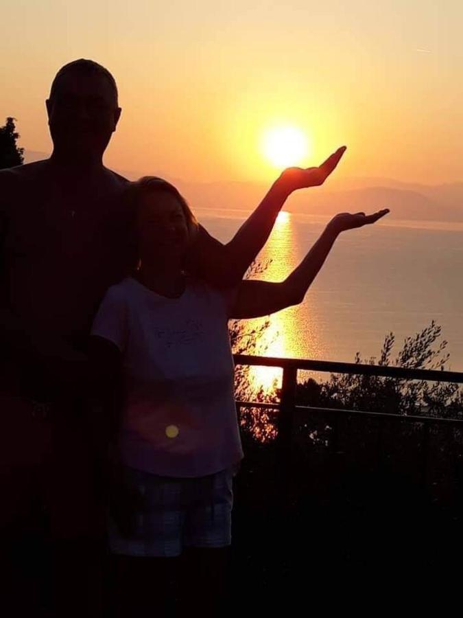 Luxury Villa Alexandros Corfu 帕拉马 外观 照片