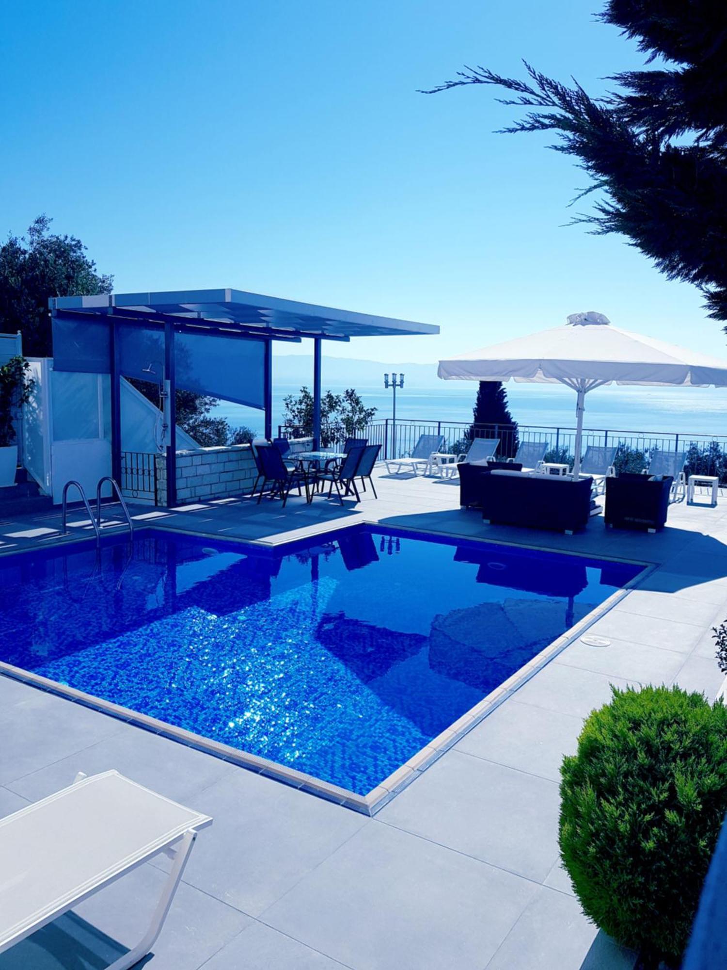 Alexandros Villa Luxury Achiilion Corfu 帕拉马 客房 照片