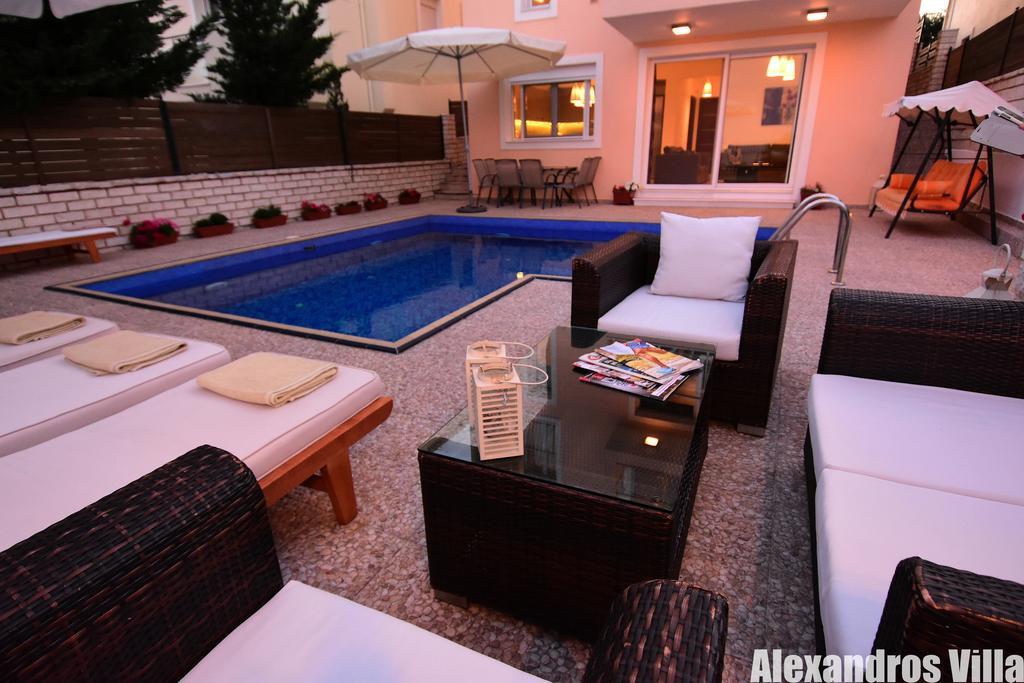 Alexandros Villa Luxury Achiilion Corfu 帕拉马 外观 照片