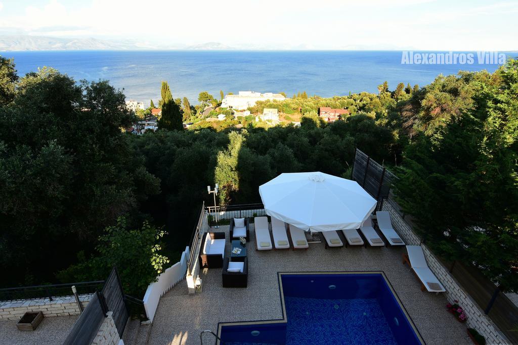 Alexandros Villa Luxury Achiilion Corfu 帕拉马 外观 照片