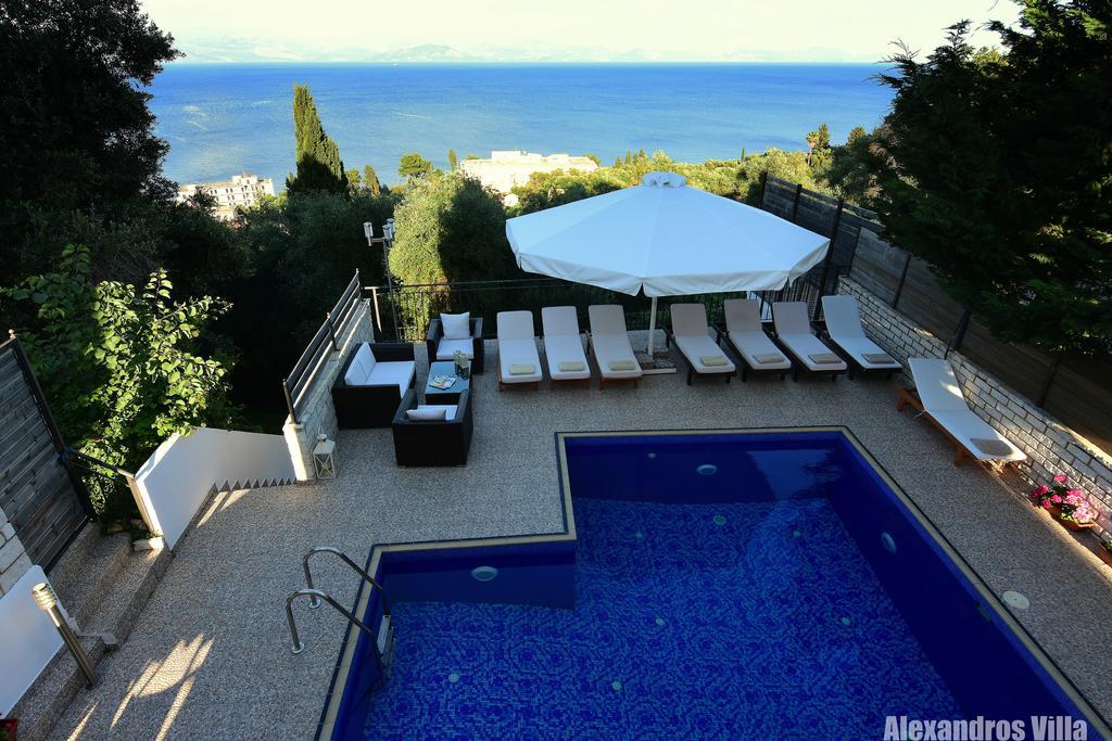 Alexandros Villa Luxury Achiilion Corfu 帕拉马 外观 照片