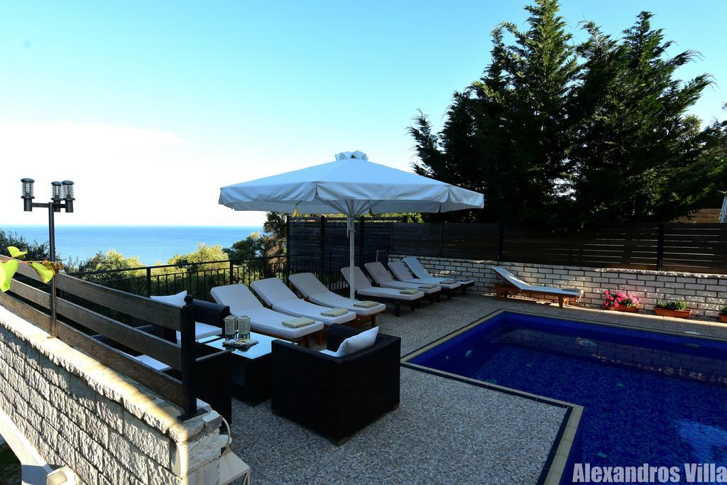 Alexandros Villa Luxury Achiilion Corfu 帕拉马 外观 照片