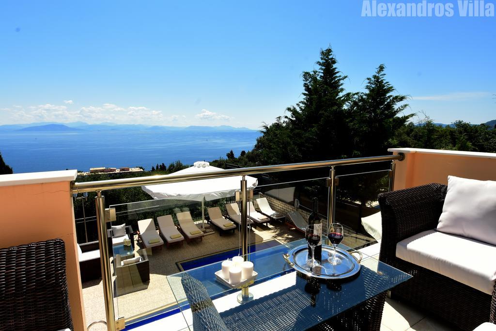 Alexandros Villa Luxury Achiilion Corfu 帕拉马 外观 照片