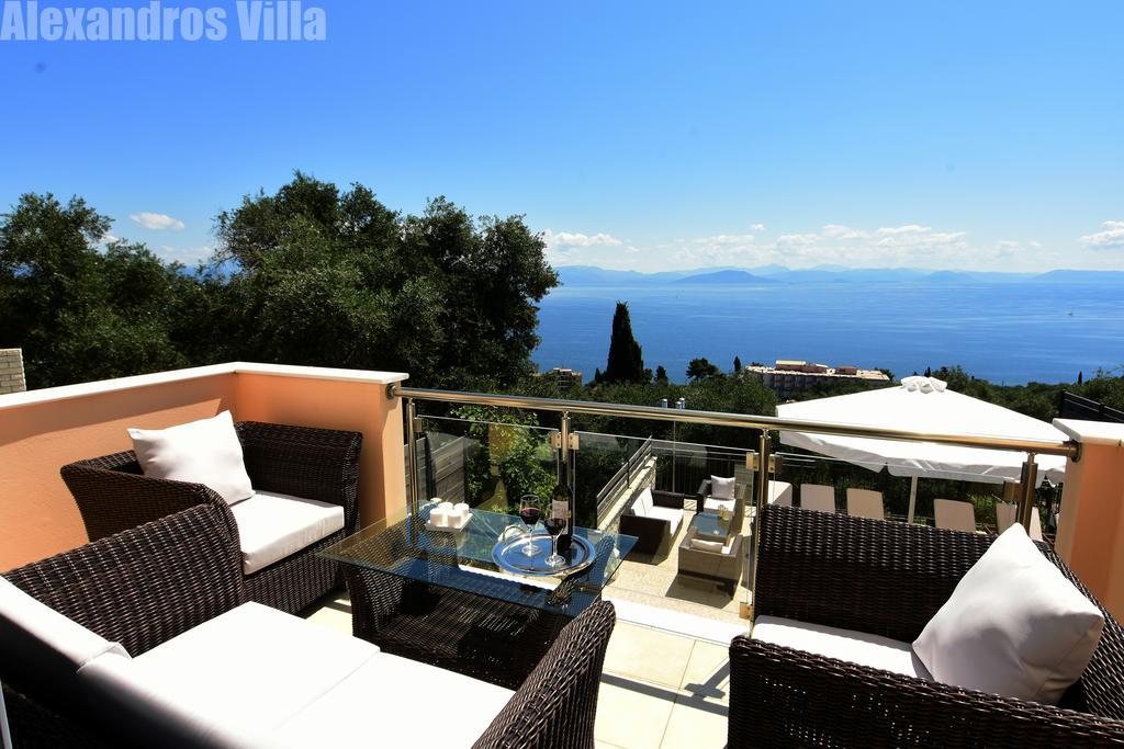 Alexandros Villa Luxury Achiilion Corfu 帕拉马 外观 照片